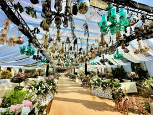 outdoor walima setup and decor, wedding designers, event planners, grand wedding