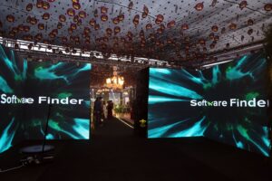 hanging garden, open air setup, smd screen service providers, events planners & designers