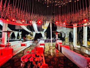 grand qawali setup, catering company, a2z events solutions, executive event