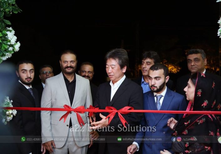 inauguration of showroom