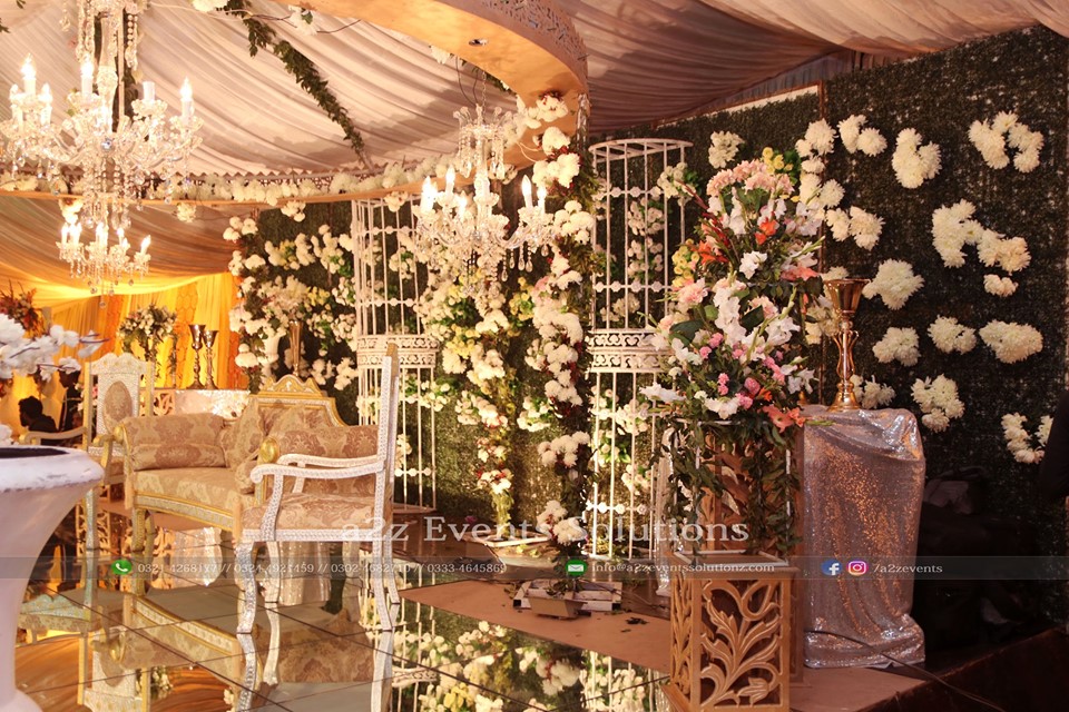 Clouds Hanging Garden, New Theme For Walima Event by A2z Events ...