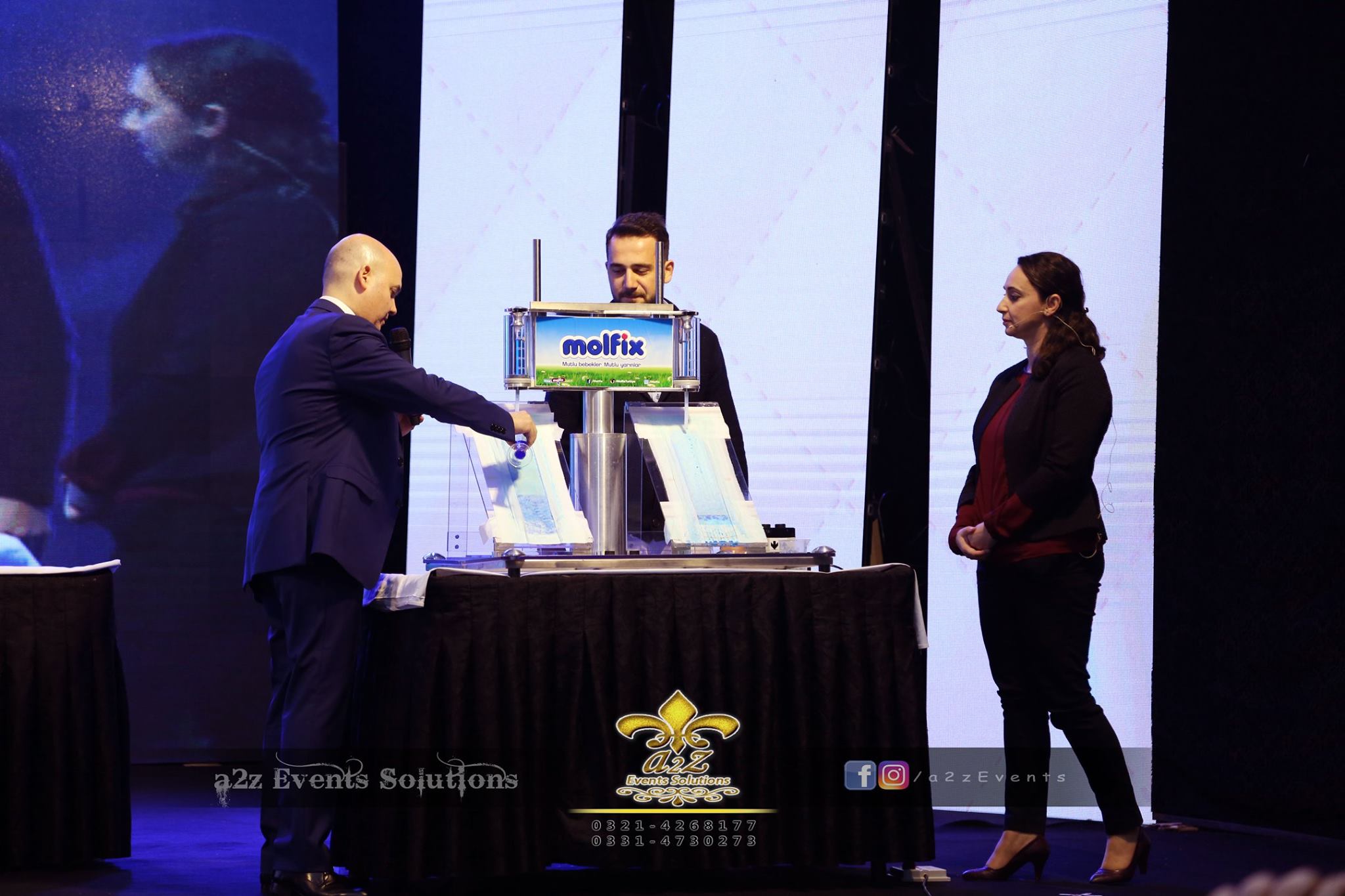 product demonstration, product launching