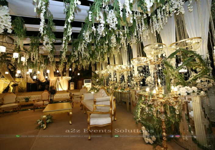 stages designers, imported flowers decor