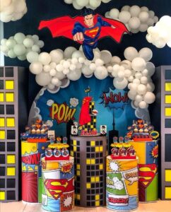 Superheroes- birthday theme