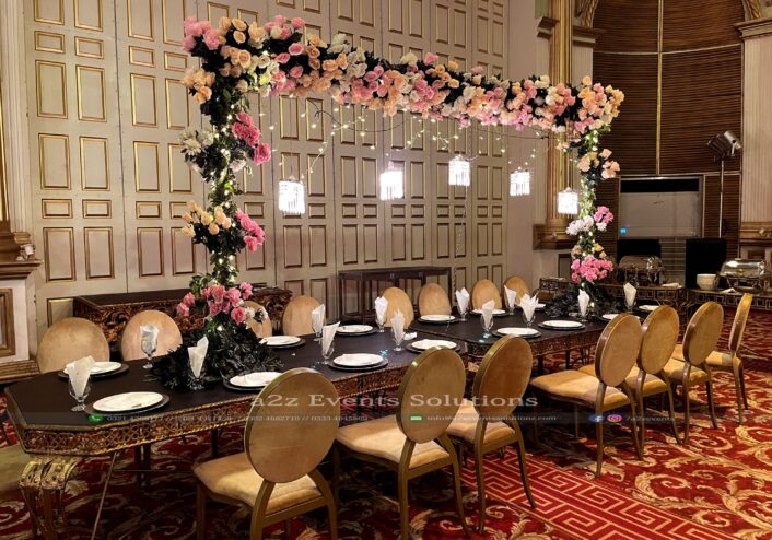 fine dining, fairy lights designing