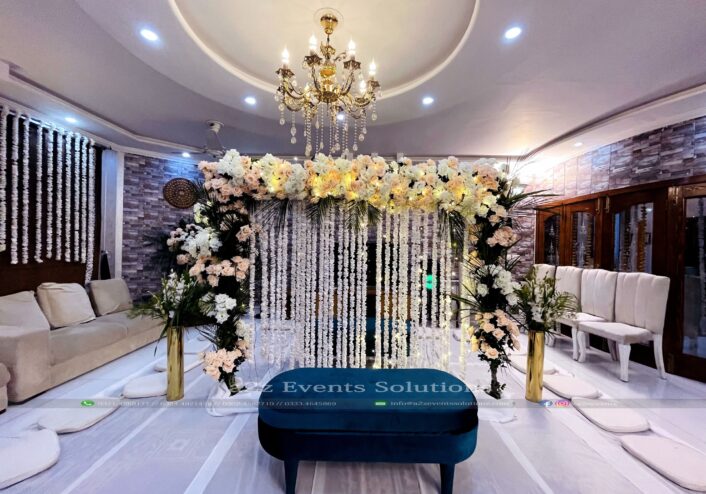 nikah setup, wedding decor,event planners
