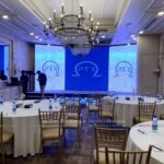 zoom conference, indoor corporate setup, event planners & designers, a2z events solutions
