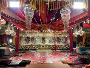 wedding decor and setup, pakistani wedding, wedding management, dance floor