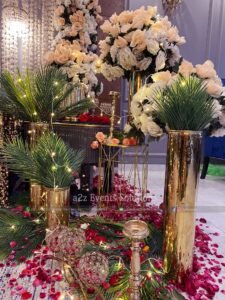 bridal campaign setup, wedding decorators, event designers & planners, a2z events solutions