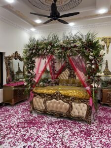 thematic decorations, masheri decor, wedding night decor, area decor