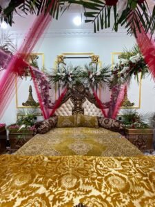 wedding night room decor, events management company, wedding decorators, floral decor