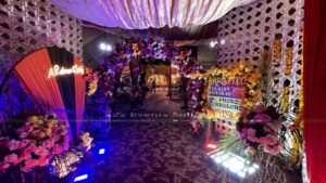 selfie corner, selfie booth, wall paneling, events planners & designers