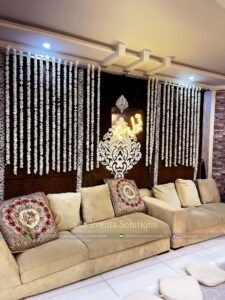 nikkah backdrop, floral stage, wedding designers, events management