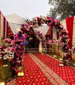 wedding management company, floral decor, event planners & designers, catering company