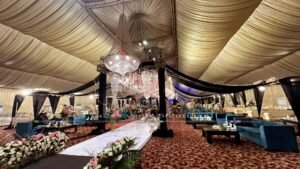 indoor setup, wedding decor, walima ceremony, events planners and designers