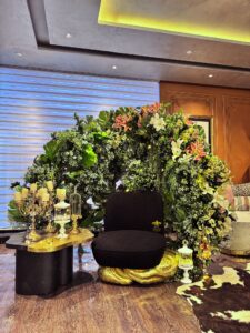 bridal makeup campaign decor, events management company, a2z events solutions, customized themed