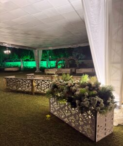 executive setup, floral decor, events planners and designers, a2z events services