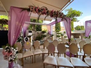 intimate setup, catering company, a2z events solutions, events management