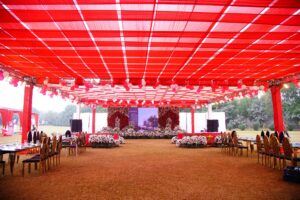 grand outdoor setup, thematic event, smd screen backdrop, corporate event