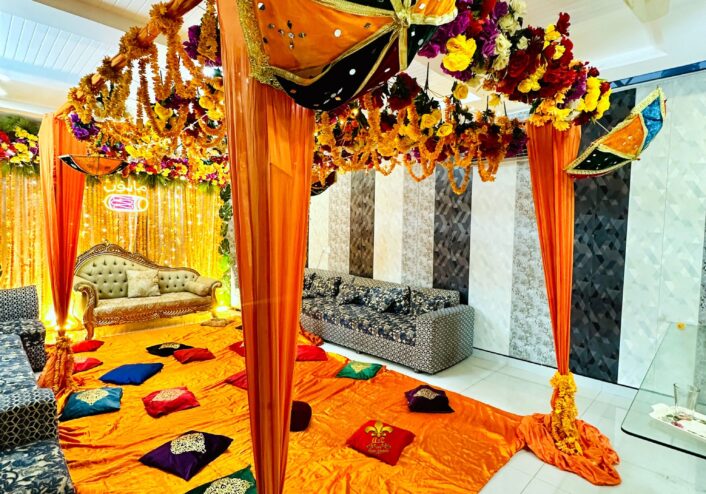 mayoun setup, party planners, dholki night, food suppliers