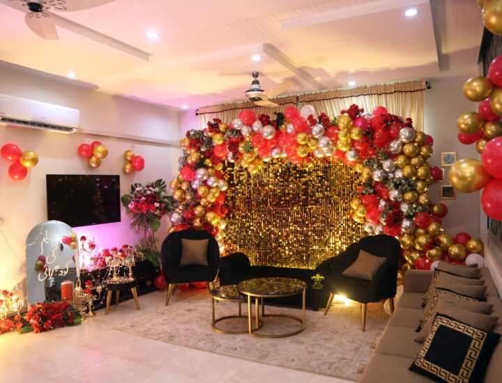 intimate godh bharai, baby shower decor, home setup, events management company