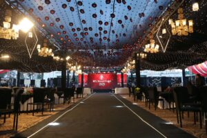 events planners, grand corporate setup, outdoor event, caterers