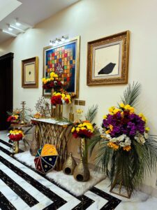 house decor, wedding decor, intimate dholki setup, caterers