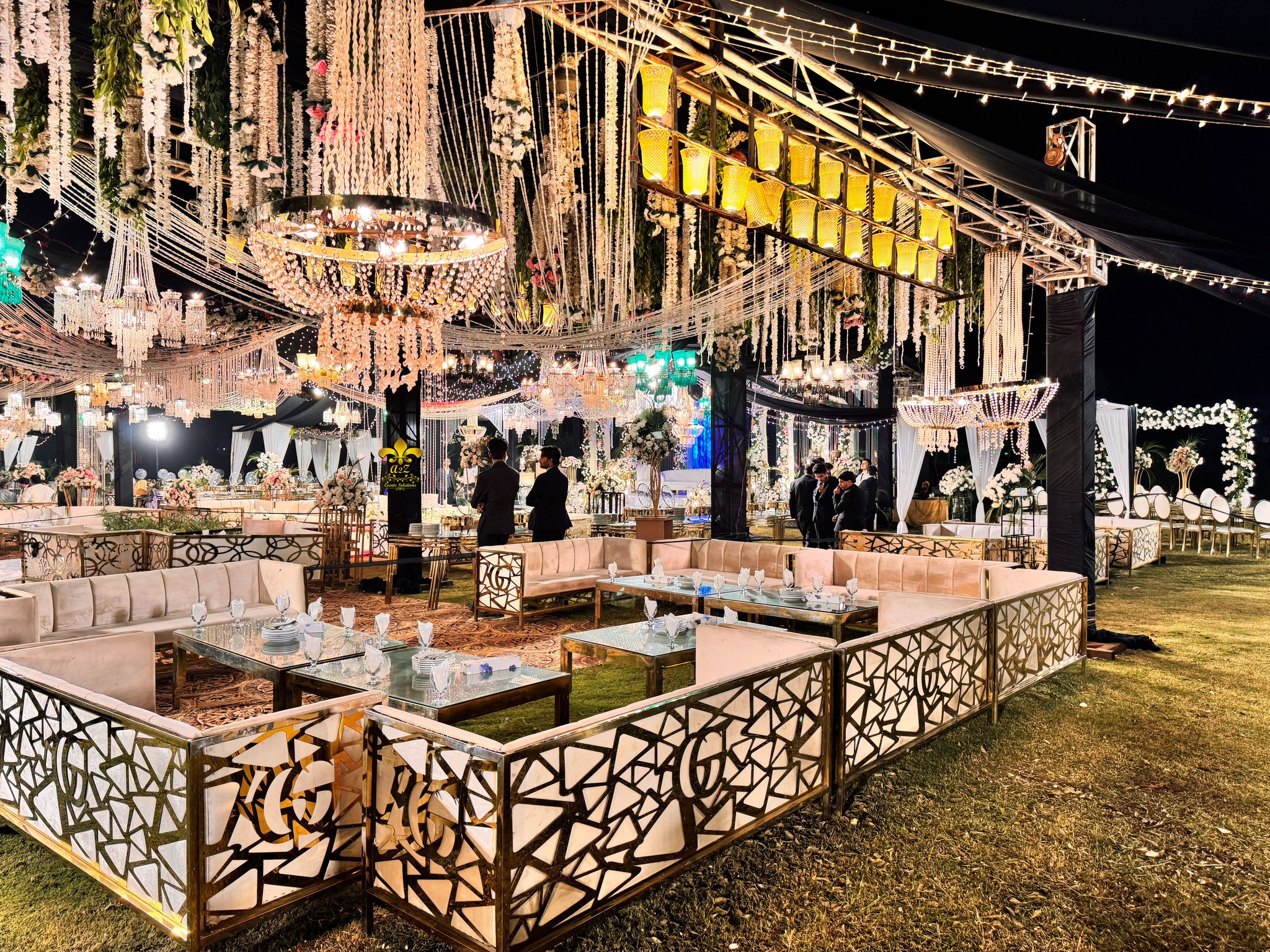 open air setup, wedding management, events planners, a2z events solutions