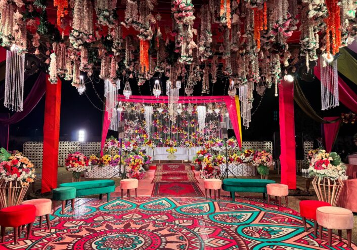 stage decor, mehndi stage, stages designers, wedding stage