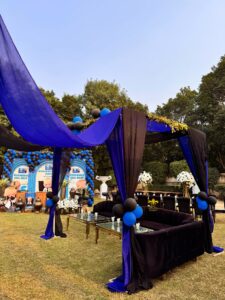outdoor setup, executive seating, party planners, events designers