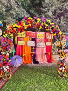 food-stalls desi theme, event planners and decorators, floral decor, live station food stalls