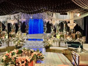 stages designers, floral decor, grand setup, caterers