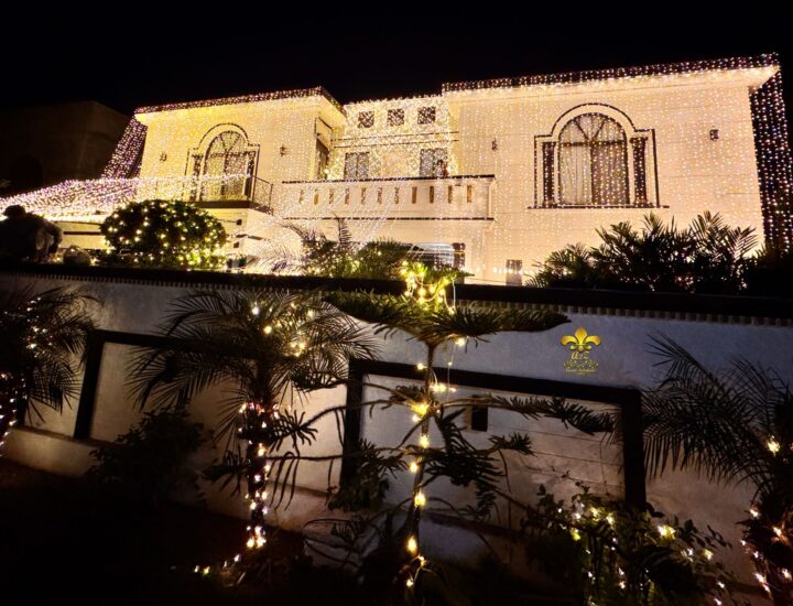 house light decor, wedding season, booking open, pakistani wedding