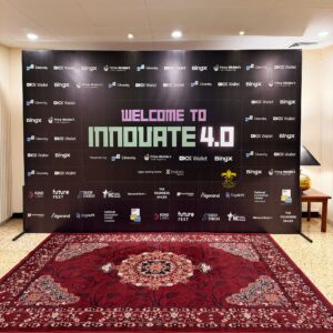 media-wall printing press service, media wall, event designers, entrance setup