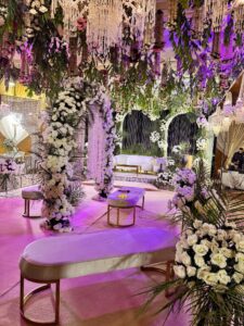 intimate setup, wedding decor, events planners, a2z events solutions