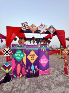 themed event, basant festival, customized props, outdoor mela