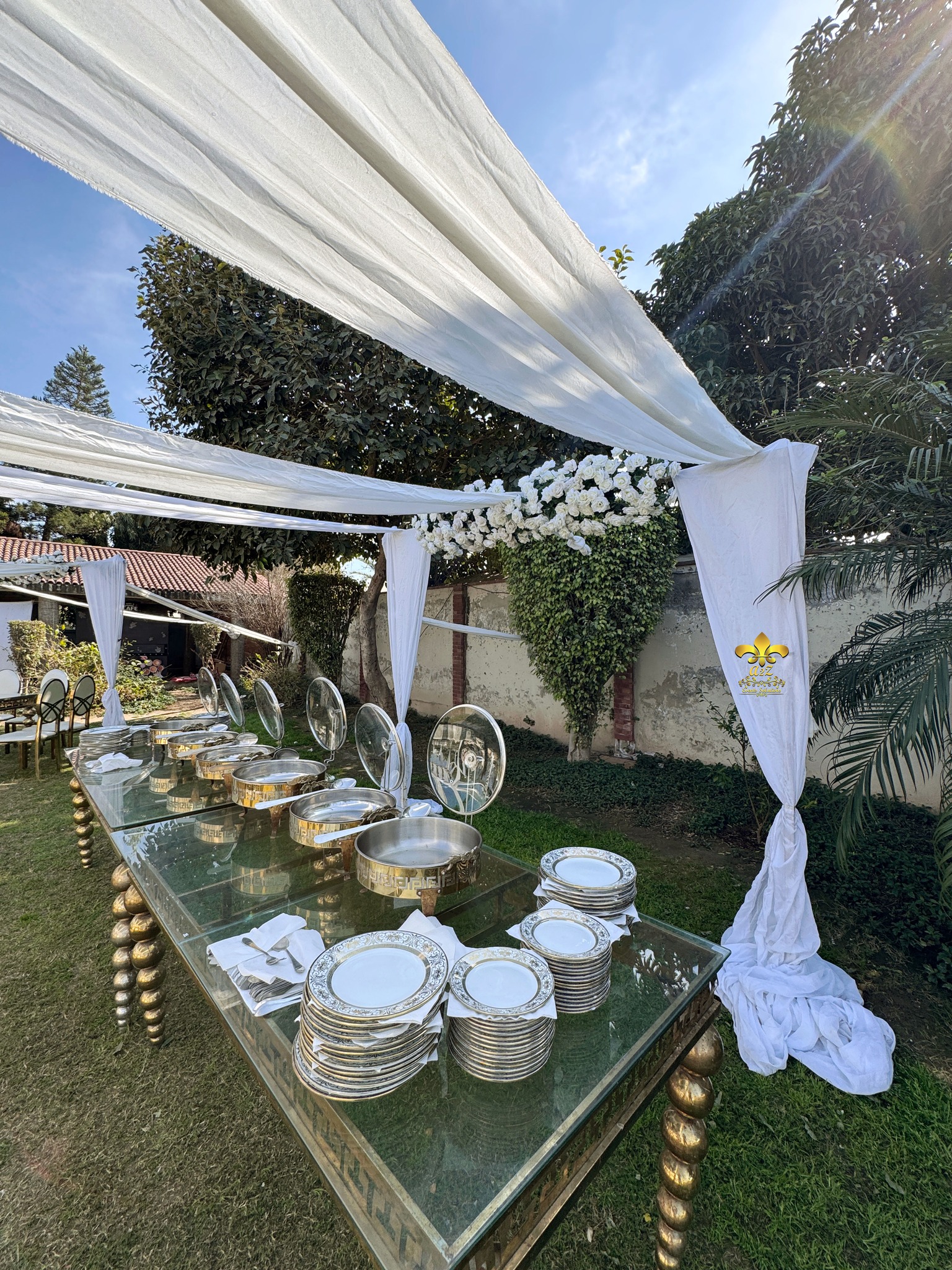 fine dining, catering setup, food suppliers, crockery and cutlery
