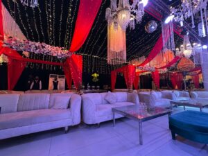 fairy lights decor, executive events, indoor setup, wedding designers