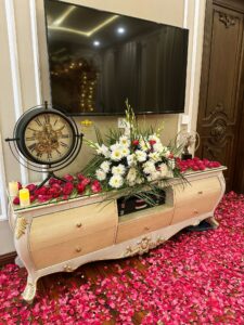 area decor, floral decor, home decor, wedding decor