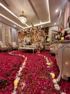 candles, area decor, groom room decor, a2z events