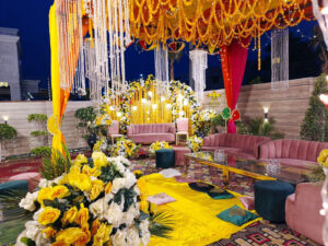 mehndi-home-setup mehndi event, wedding designers, intimate home setup, wedding management