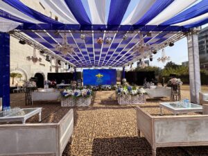 outdoor event, annual dinner, thematic decor, events management