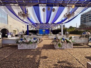 grand setup, open air, executive event, a2z events solutions