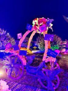 bridal cart, wedding planners, mehndi decor, entrance setup