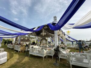 catering setup, wedding decor, a2z events solutions, events management