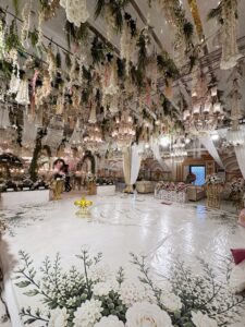 dance floor, western theme, wedding management, a2z events solutions