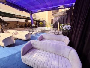 crockery and cutlery, events services, corporate setup, intimate event