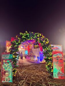 entrance decorations, open air decor, events planners and designers, management services