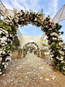 entrance decor, gazebo, events planners, events services