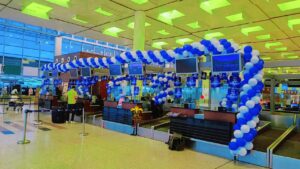airport-decor entrance decor, corporate event planners, company anniversary setup, hi tea
